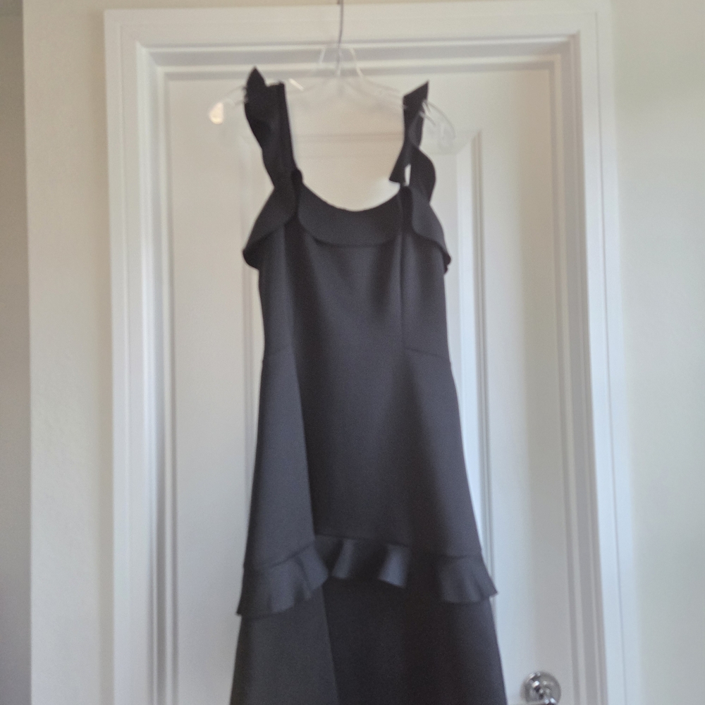 Lilly Pulitzer Black Dress with Gold Accents